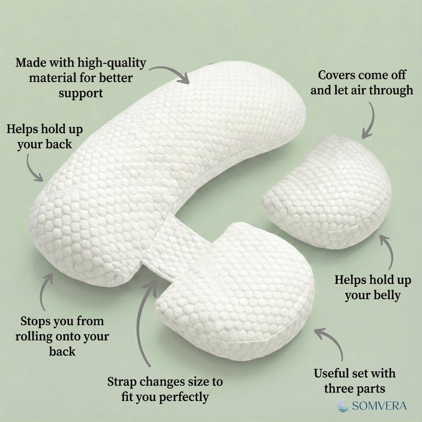 Somvera™ - Pregnancy Pillow